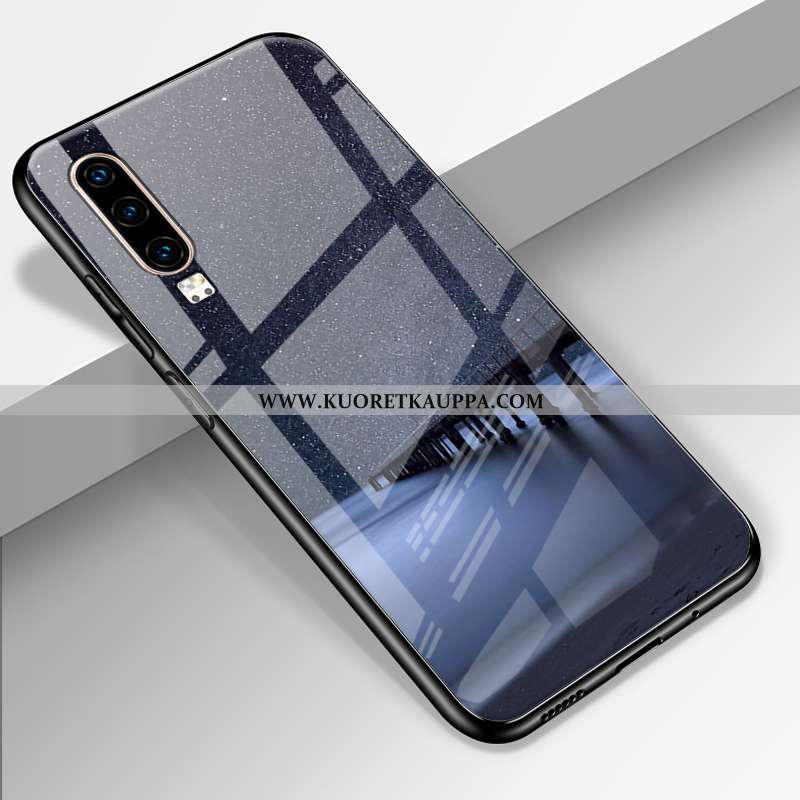 Kuori Huawei P30, Kuoret Huawei P30, Kotelo Huawei P30 Lasi Ylellisyys Persoonallisuus Murtumaton Mu