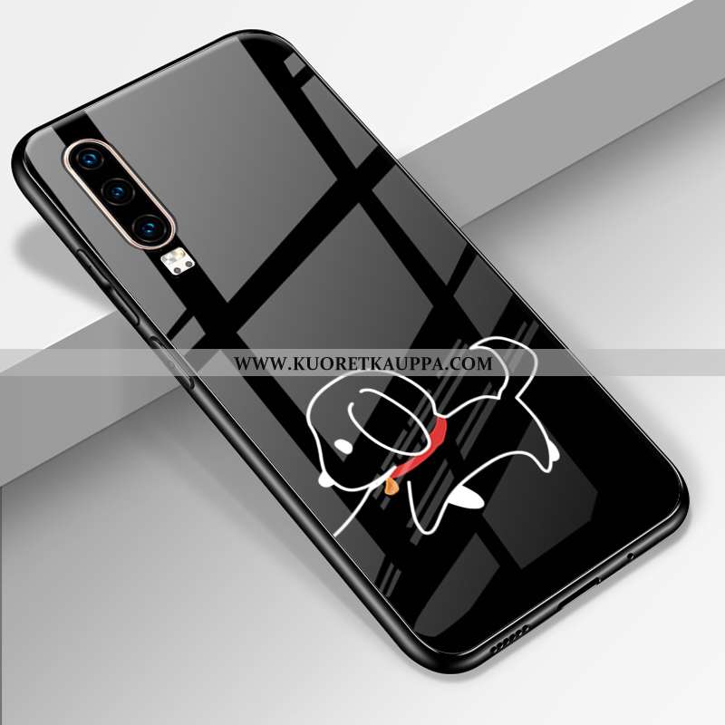 Kuori Huawei P30, Kuoret Huawei P30, Kotelo Huawei P30 Lasi Ylellisyys Persoonallisuus Murtumaton Mu