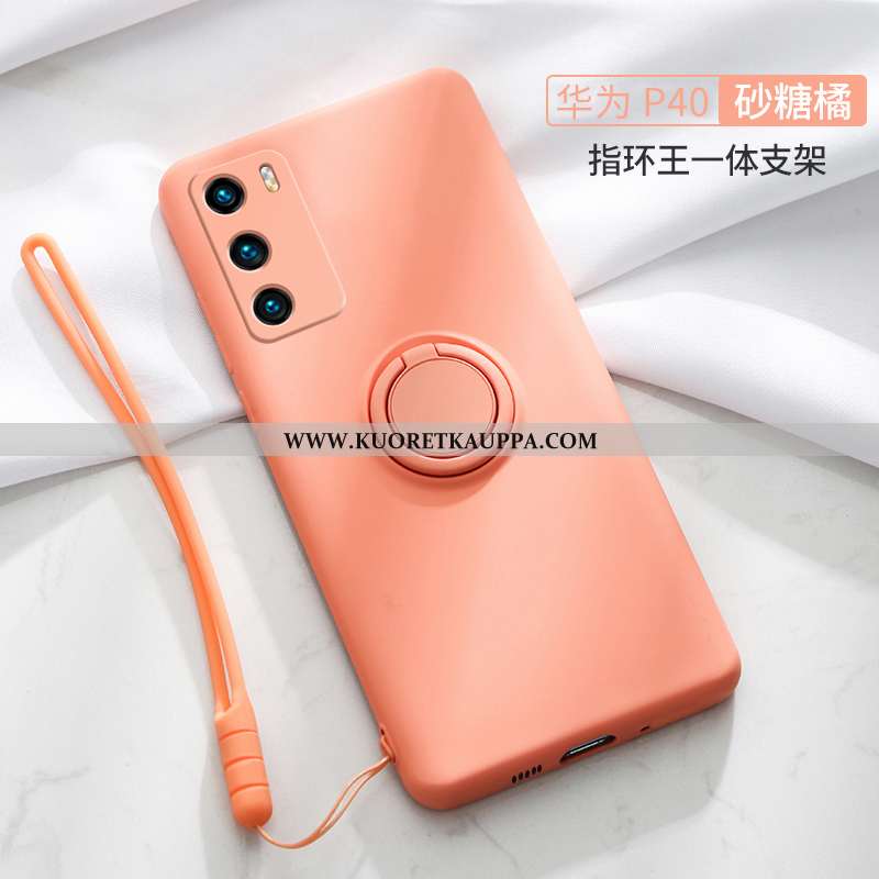 Kuori Huawei P30, Kuoret Huawei P30, Kotelo Huawei P30 Luova Suuntaus Pesty Suede Jauhe Suojaus Pink
