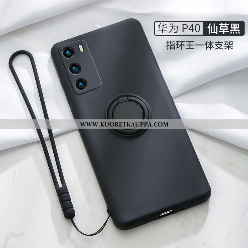 Kuori Huawei P30, Kuoret Huawei P30, Kotelo Huawei P30 Luova Suuntaus Pesty Suede Jauhe Suojaus Pink