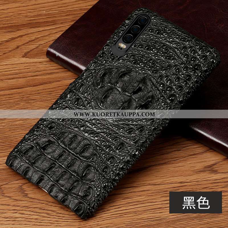 Kuori Huawei P30, Kuoret Huawei P30, Kotelo Huawei P30 Nahkakuori Ylellisyys Puhelimen Persoonallisu