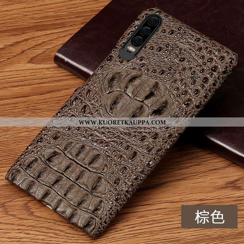 Kuori Huawei P30, Kuoret Huawei P30, Kotelo Huawei P30 Nahkakuori Ylellisyys Puhelimen Persoonallisu