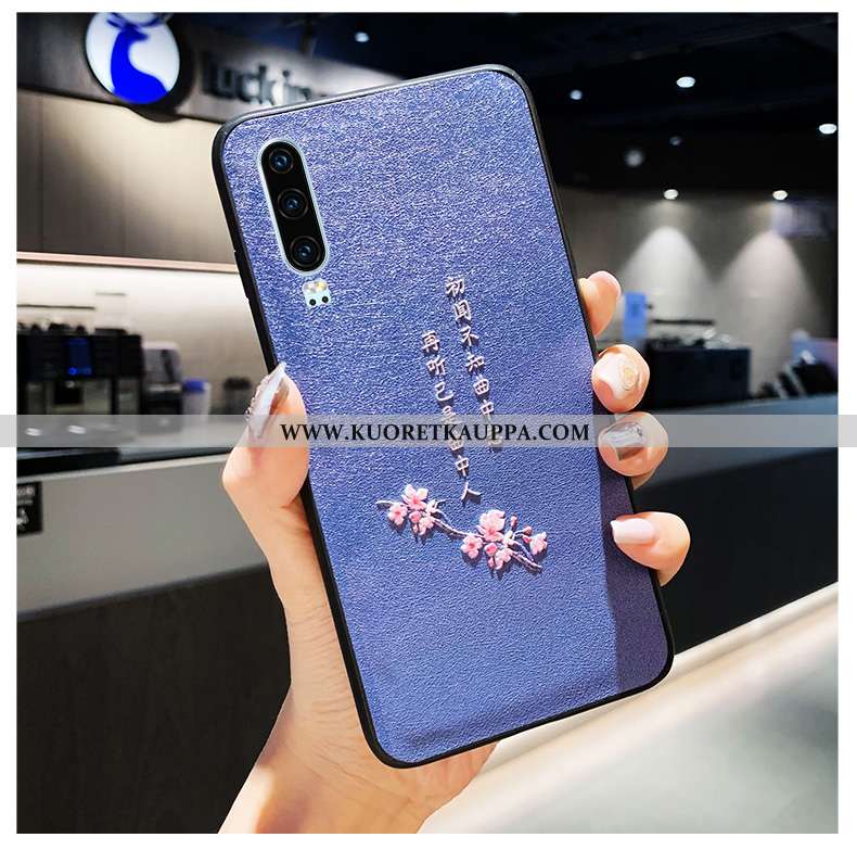 Kuori Huawei P30, Kuoret Huawei P30, Kotelo Huawei P30 Pehmeä Neste Silikoni Kohokuviointi Kiinalain