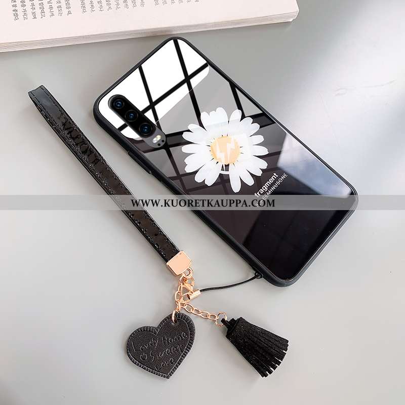 Kuori Huawei P30, Kuoret Huawei P30, Kotelo Huawei P30 Persoonallisuus Luova Lasi Puhelimen Net Red 