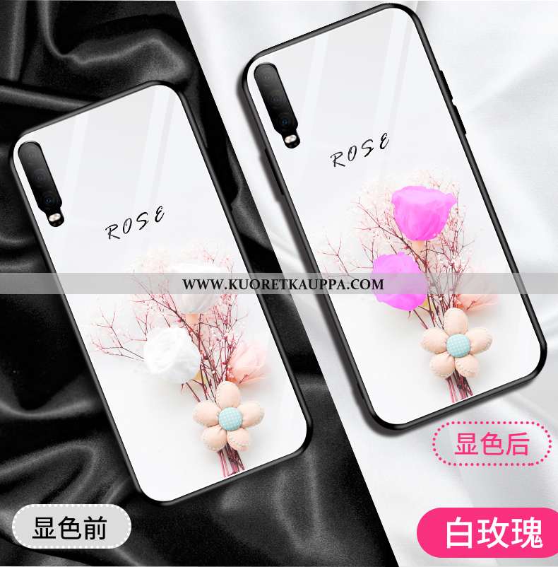 Kuori Huawei P30, Kuoret Huawei P30, Kotelo Huawei P30 Persoonallisuus Luova Suojaus Lasi All Inclus