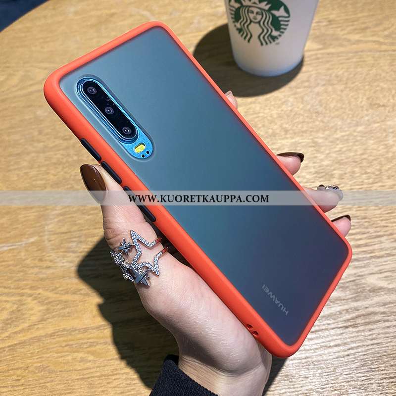 Kuori Huawei P30, Kuoret Huawei P30, Kotelo Huawei P30 Persoonallisuus Luova Suojaus Pesty Suede Peh