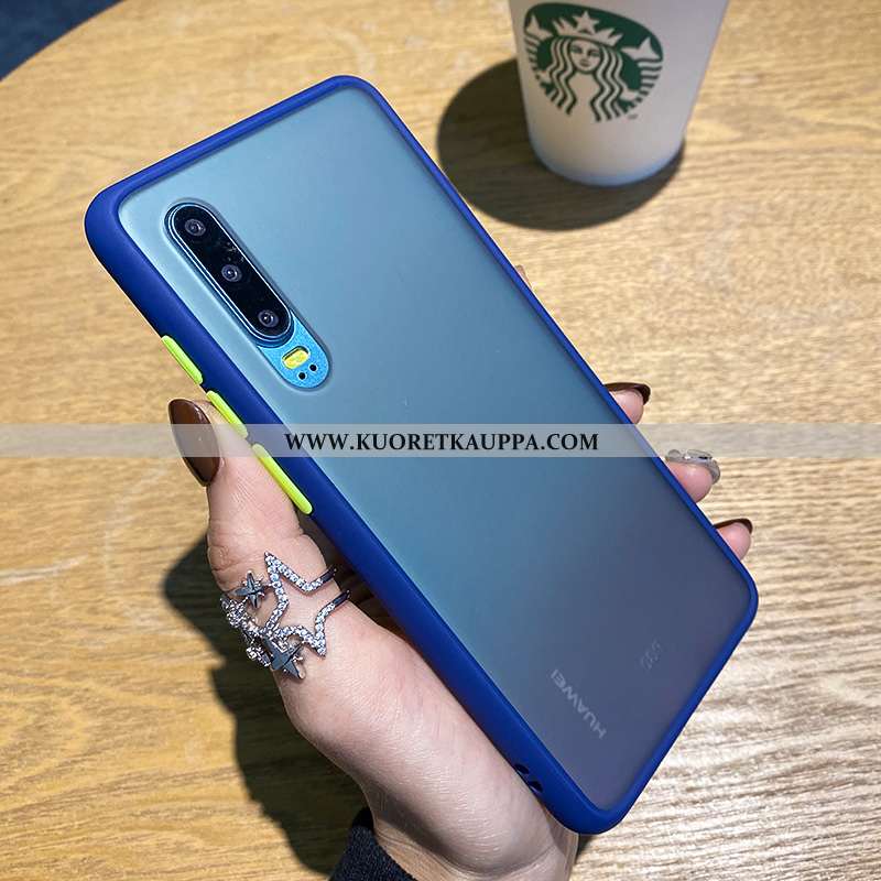 Kuori Huawei P30, Kuoret Huawei P30, Kotelo Huawei P30 Persoonallisuus Luova Suojaus Pesty Suede Peh