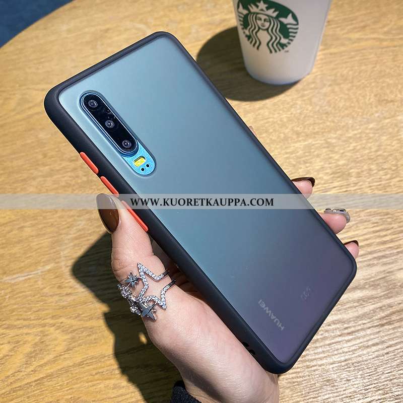 Kuori Huawei P30, Kuoret Huawei P30, Kotelo Huawei P30 Persoonallisuus Luova Suojaus Pesty Suede Peh