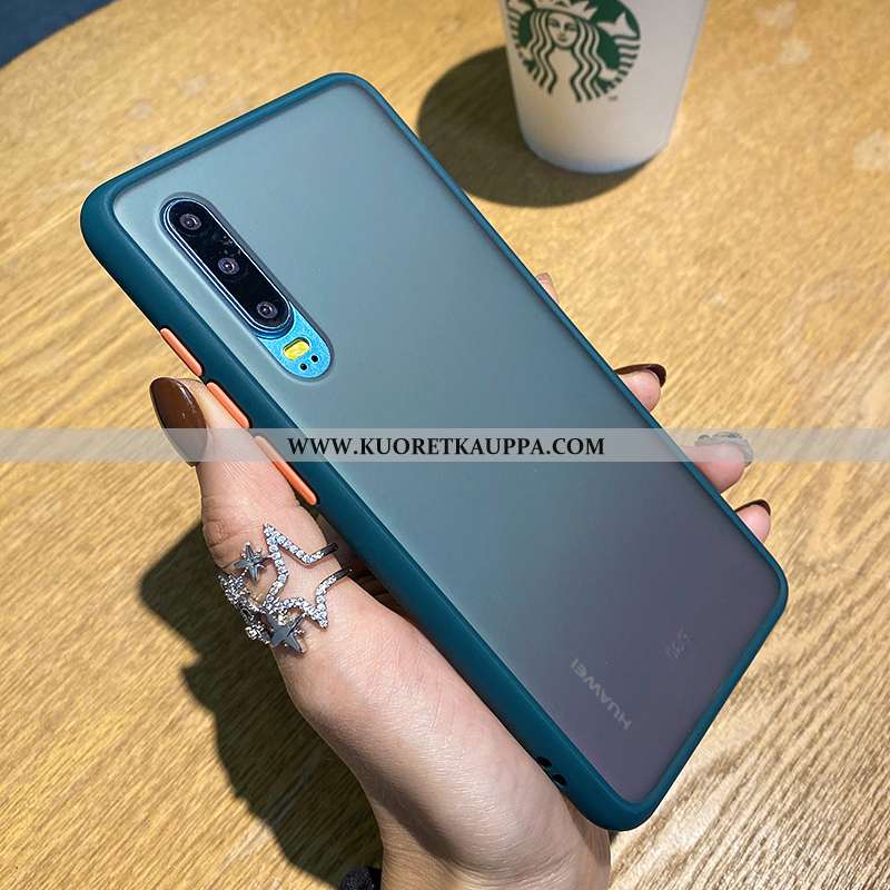 Kuori Huawei P30, Kuoret Huawei P30, Kotelo Huawei P30 Persoonallisuus Luova Suojaus Pesty Suede Peh