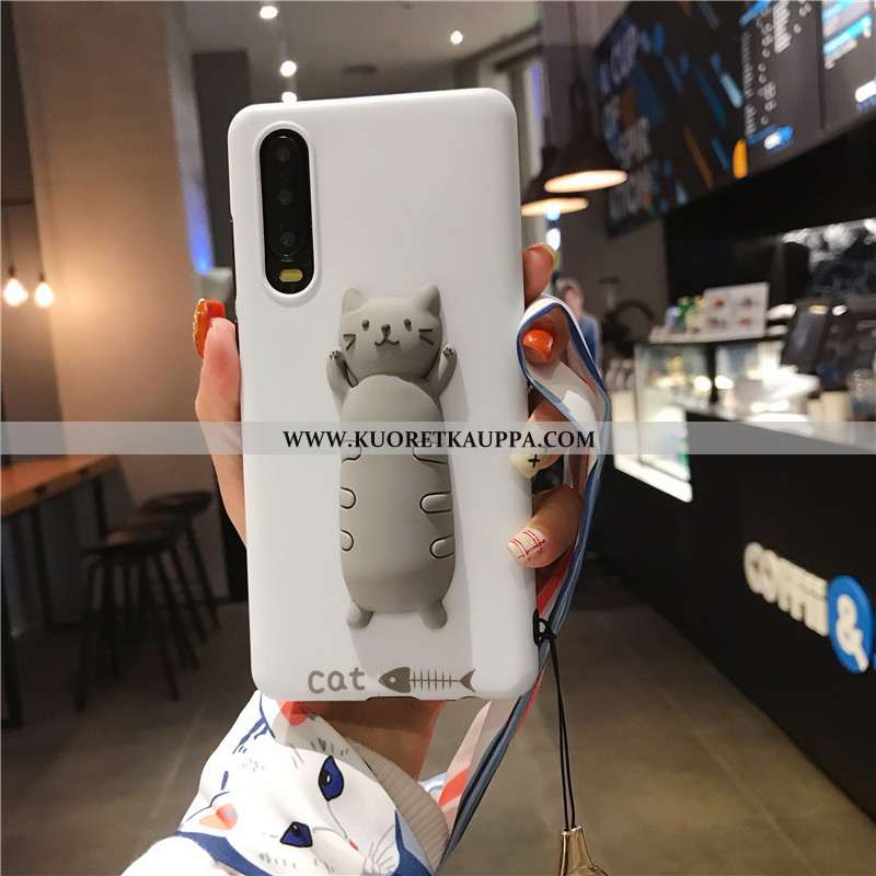 Kuori Huawei P30, Kuoret Huawei P30, Kotelo Huawei P30 Silikoni Ripustettavat Koristeet Persoonallis