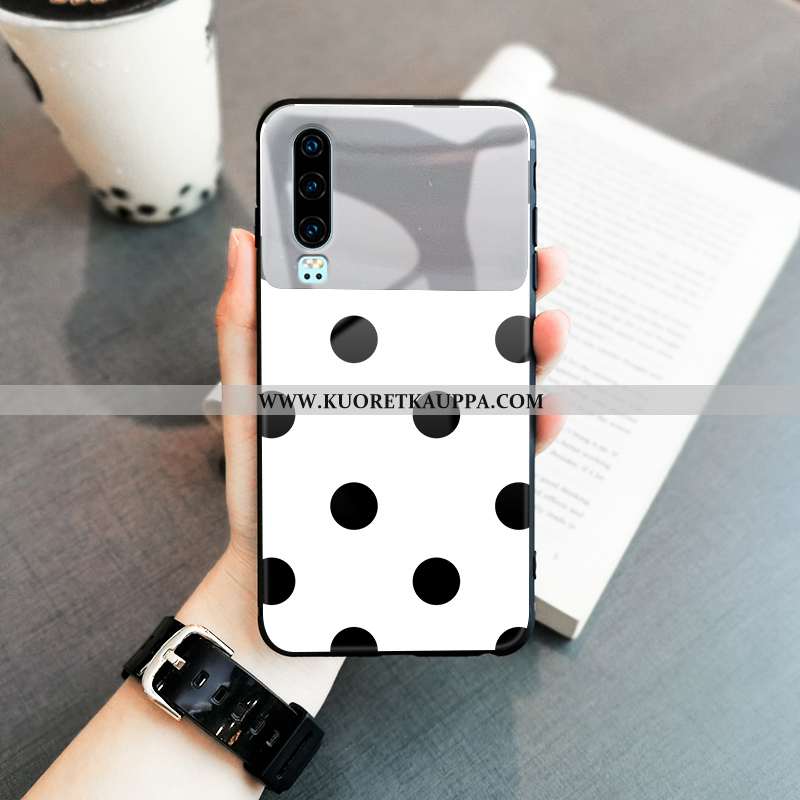 Kuori Huawei P30, Kuoret Huawei P30, Kotelo Huawei P30 Suuntaus Pehmeä Neste Murtumaton Suojaus Sili