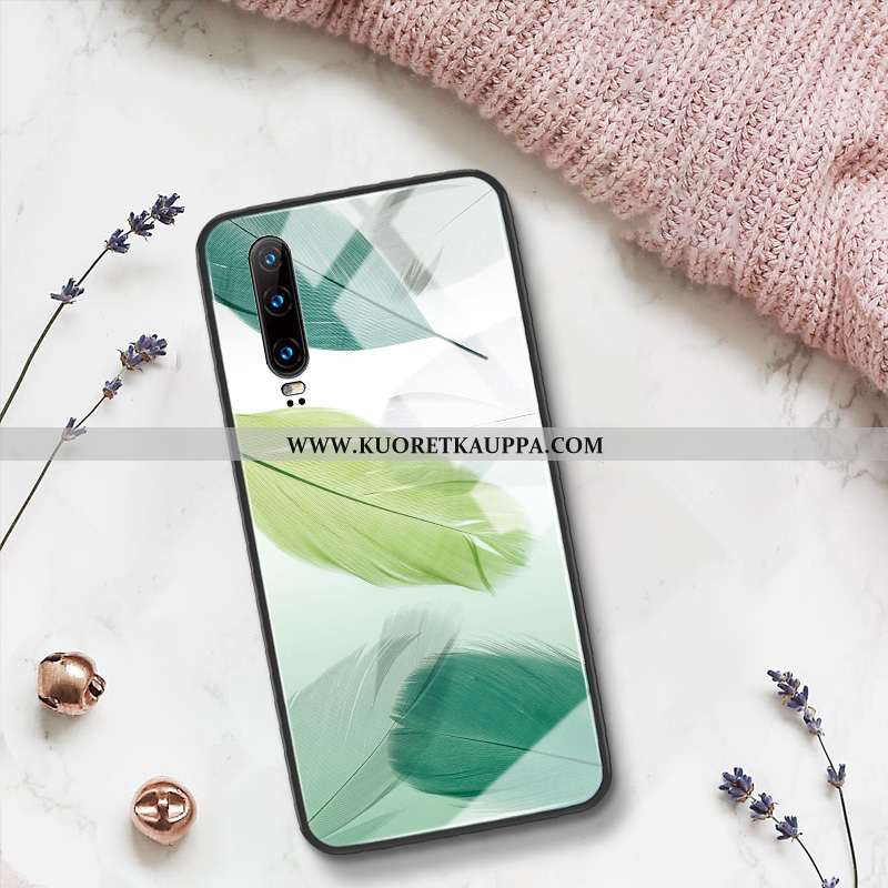 Kuori Huawei P30, Kuoret Huawei P30, Kotelo Huawei P30 Suuntaus Silikoni Net Red Persoonallisuus Kov
