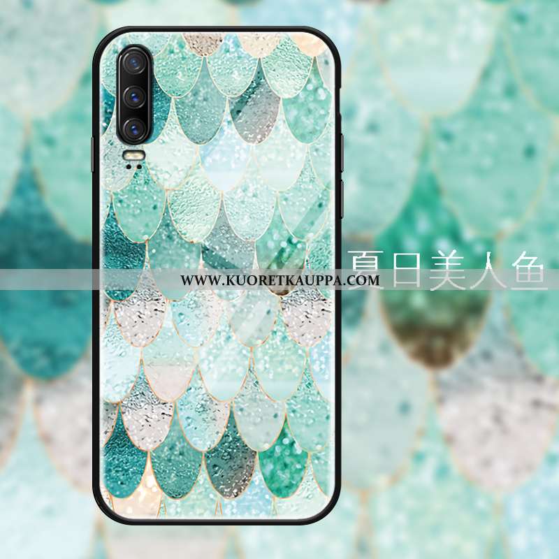 Kuori Huawei P30, Kuoret Huawei P30, Kotelo Huawei P30 Suuntaus Suojaus Ripustettavat Koristeet Lasi