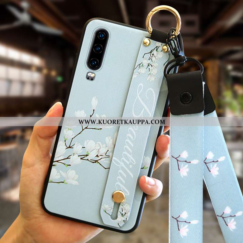 Kuori Huawei P30, Kuoret Huawei P30, Kotelo Huawei P30 Tila Persoonallisuus Tummansininen Tummansini