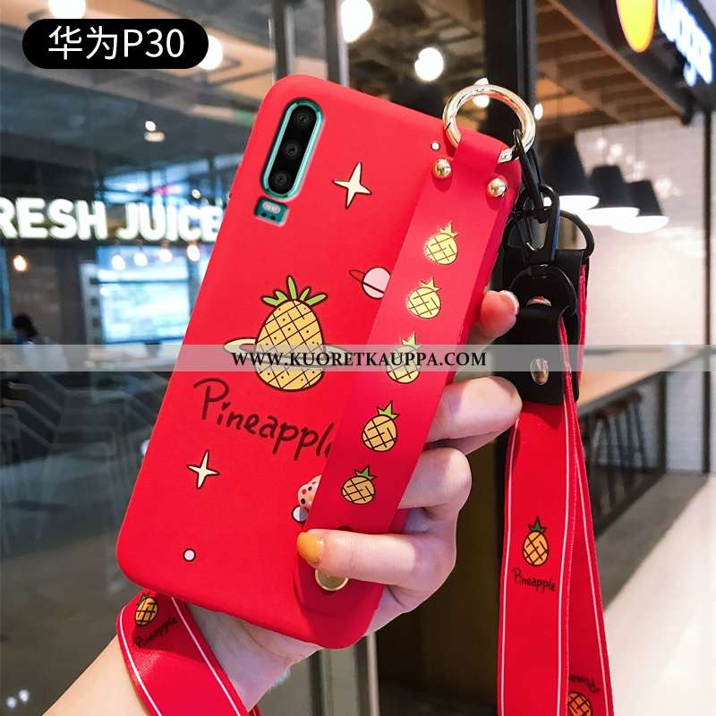 Kuori Huawei P30, Kuoret Huawei P30, Kotelo Huawei P30 Ultra Pehmeä Neste Persoonallisuus Valo Net R