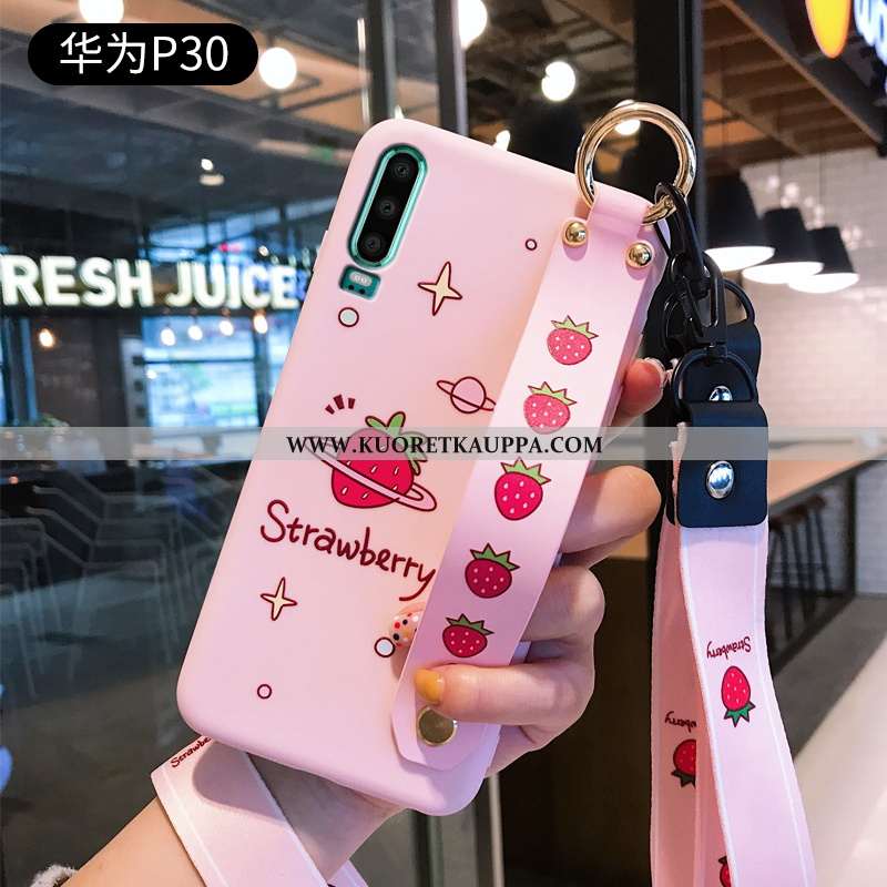 Kuori Huawei P30, Kuoret Huawei P30, Kotelo Huawei P30 Ultra Pehmeä Neste Persoonallisuus Valo Net R