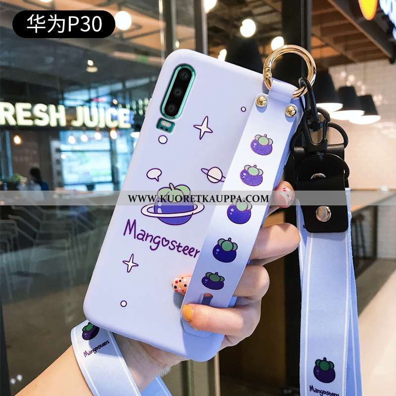 Kuori Huawei P30, Kuoret Huawei P30, Kotelo Huawei P30 Ultra Pehmeä Neste Persoonallisuus Valo Net R