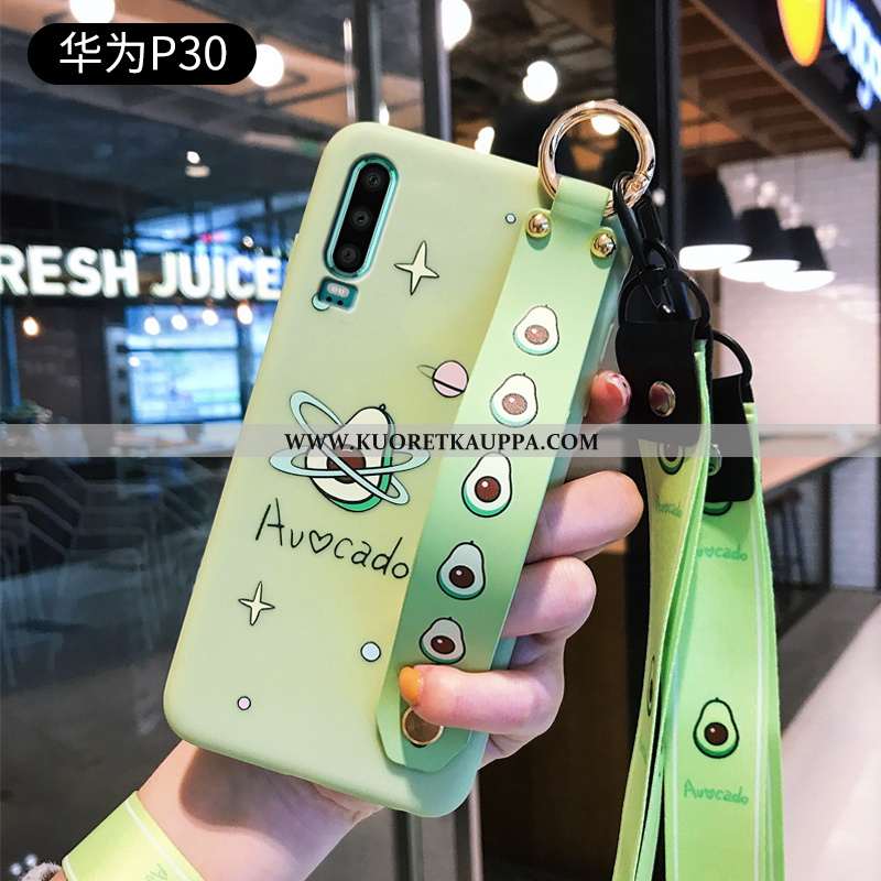 Kuori Huawei P30, Kuoret Huawei P30, Kotelo Huawei P30 Ultra Pehmeä Neste Persoonallisuus Valo Net R