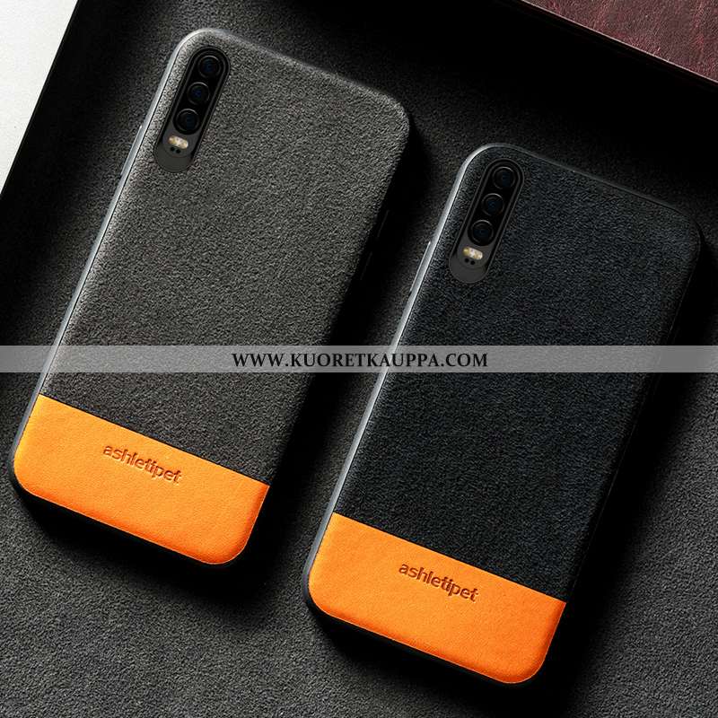 Kuori Huawei P30, Kuoret Huawei P30, Kotelo Huawei P30 Ultra Valo Liitos Ylellisyys Harmaa