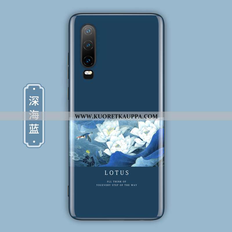 Kuori Huawei P30, Kuoret Huawei P30, Kotelo Huawei P30 Valo Silikoni Murtumaton All Inclusive Kiinal