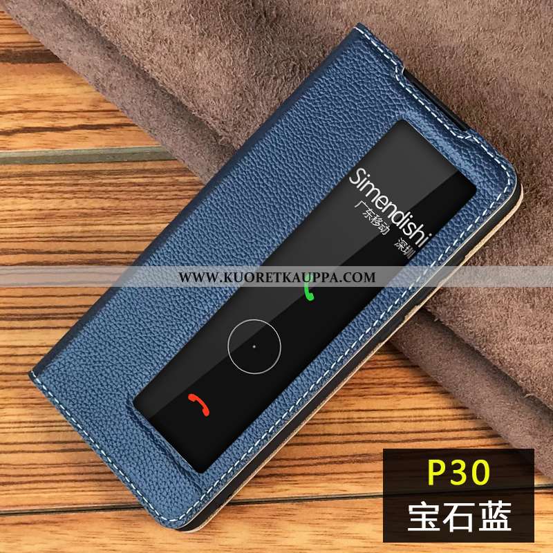 Kuori Huawei P30, Kuoret Huawei P30, Kotelo Huawei P30 Valo Suojaus Murtumaton Champagne