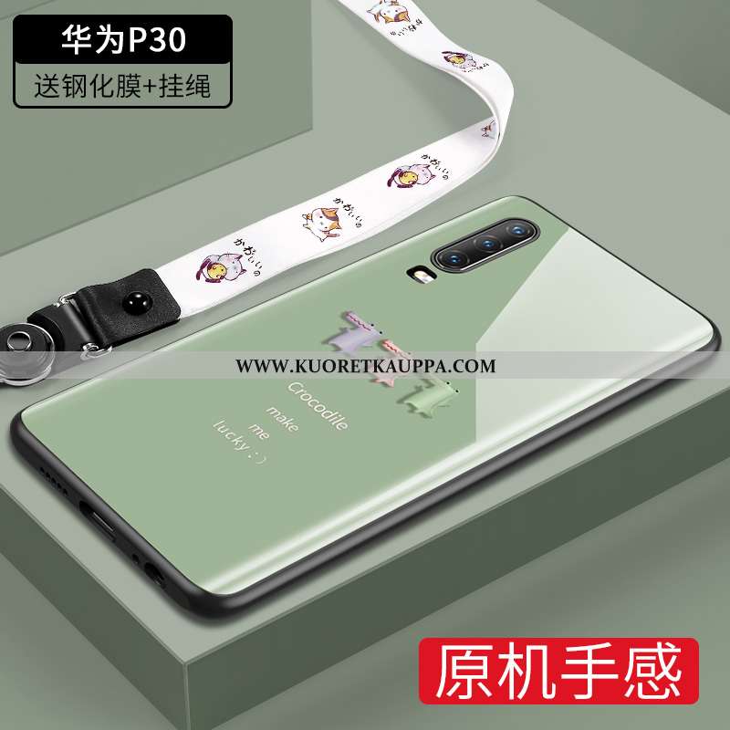 Kuori Huawei P30, Kuoret Huawei P30, Kotelo Huawei P30 Valo Suojaus Suuntaus Tuntea Murtumaton Viole