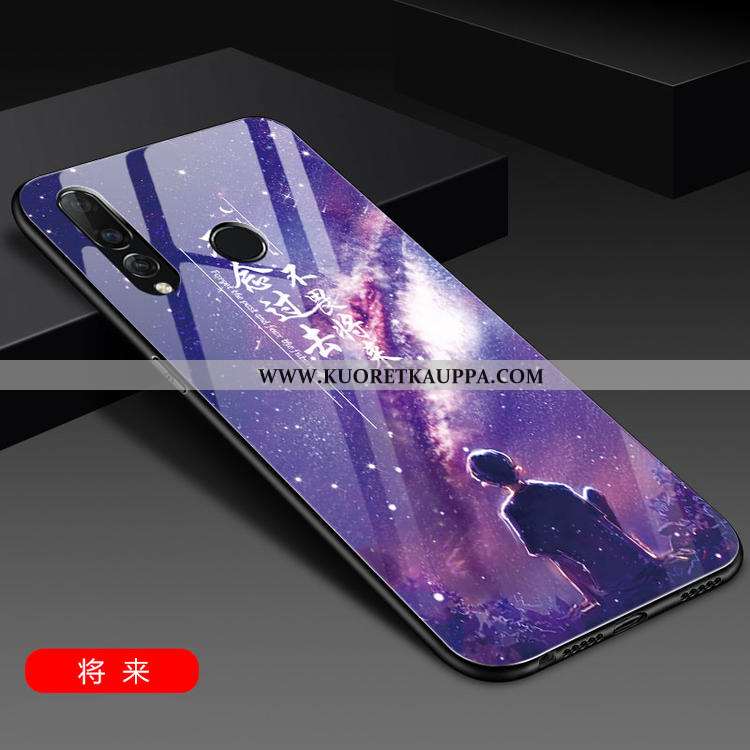 Kuori Huawei P30 Lite, Kuoret Huawei P30 Lite, Kotelo Huawei P30 Lite Lasi Persoonallisuus Puhelimen