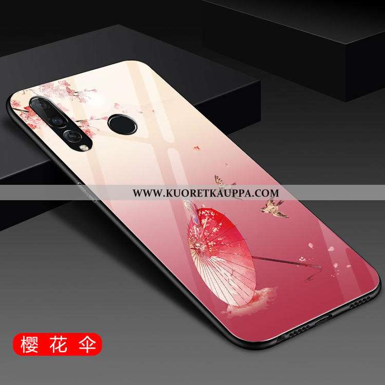Kuori Huawei P30 Lite, Kuoret Huawei P30 Lite, Kotelo Huawei P30 Lite Lasi Persoonallisuus Puhelimen
