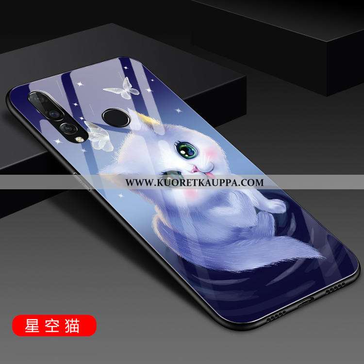 Kuori Huawei P30 Lite, Kuoret Huawei P30 Lite, Kotelo Huawei P30 Lite Lasi Persoonallisuus Puhelimen