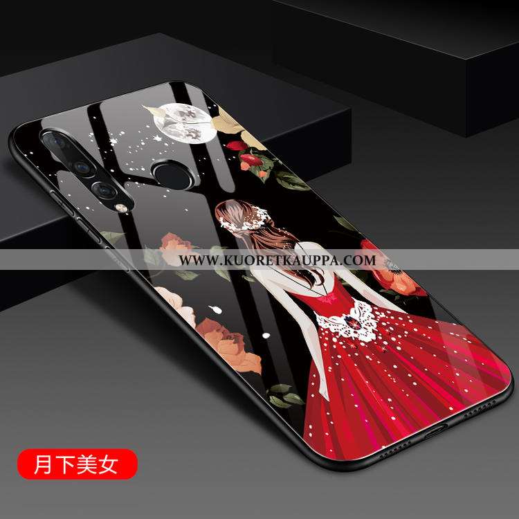 Kuori Huawei P30 Lite, Kuoret Huawei P30 Lite, Kotelo Huawei P30 Lite Lasi Persoonallisuus Puhelimen