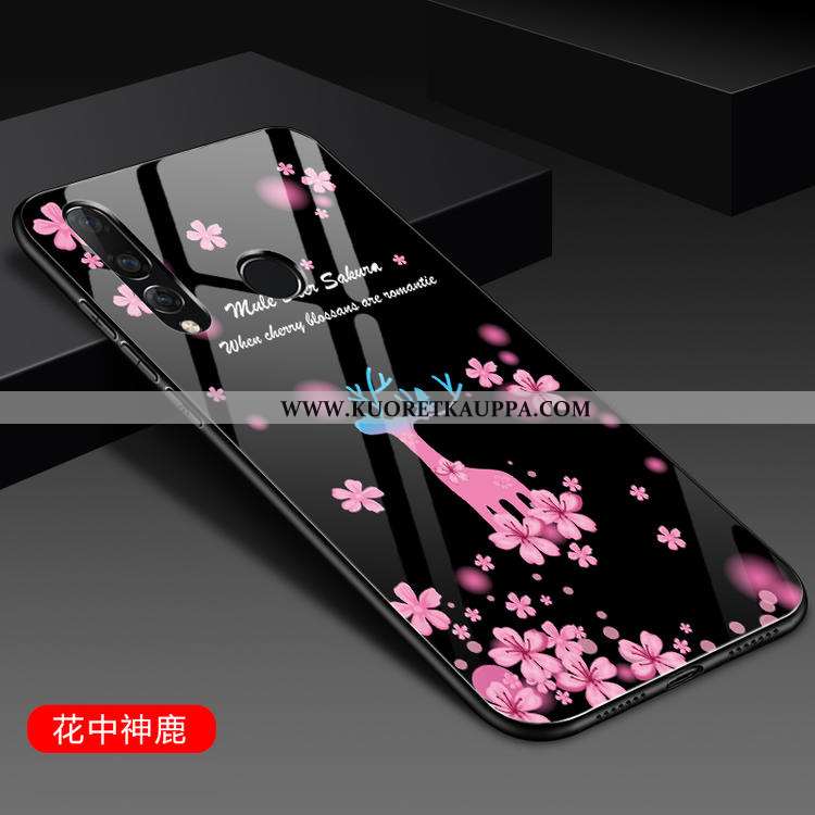 Kuori Huawei P30 Lite, Kuoret Huawei P30 Lite, Kotelo Huawei P30 Lite Lasi Persoonallisuus Puhelimen
