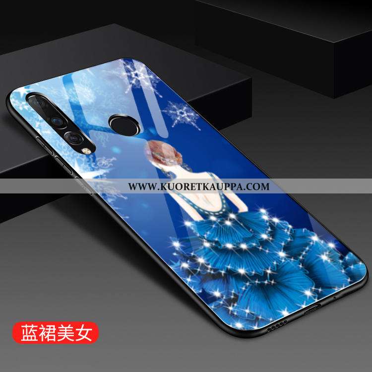 Kuori Huawei P30 Lite, Kuoret Huawei P30 Lite, Kotelo Huawei P30 Lite Lasi Persoonallisuus Puhelimen