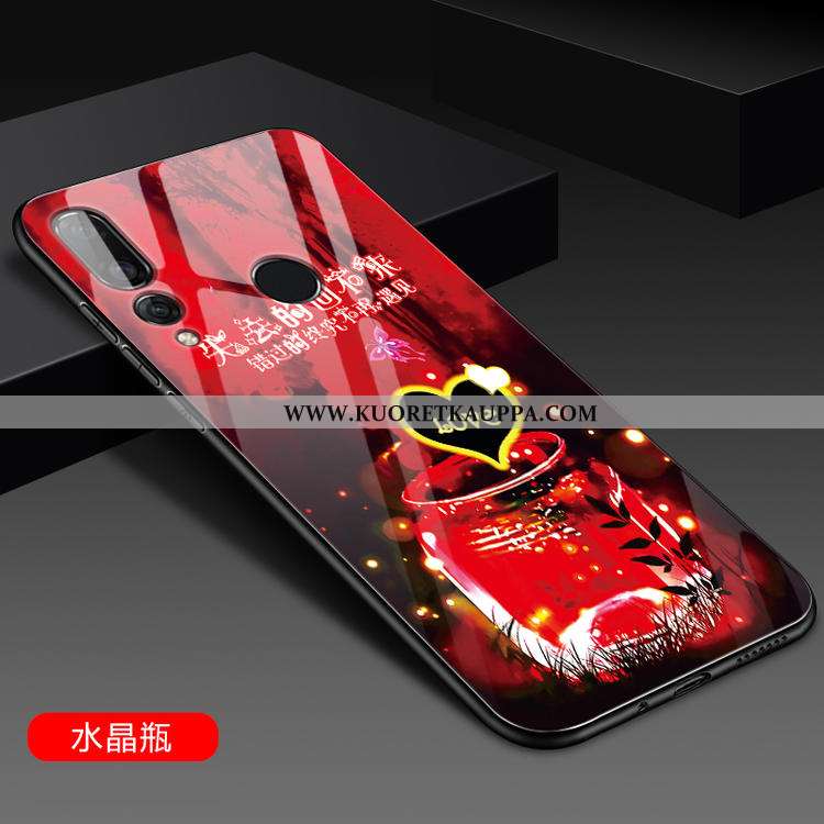 Kuori Huawei P30 Lite, Kuoret Huawei P30 Lite, Kotelo Huawei P30 Lite Lasi Persoonallisuus Puhelimen