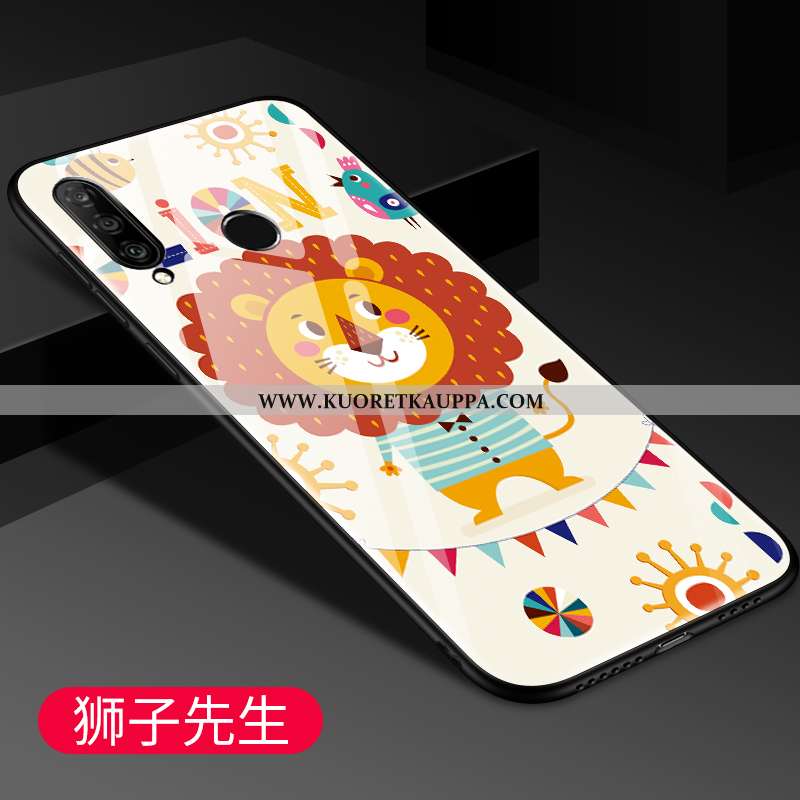 Kuori Huawei P30 Lite, Kuoret Huawei P30 Lite, Kotelo Huawei P30 Lite Lasi Tila Ihana Pehmeä Neste P