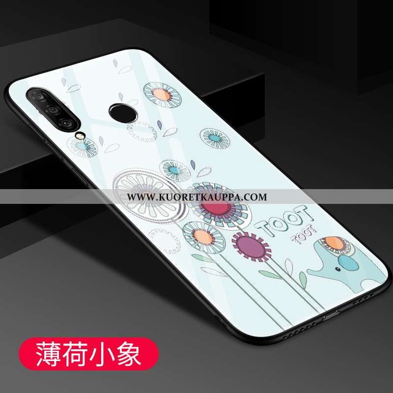 Kuori Huawei P30 Lite, Kuoret Huawei P30 Lite, Kotelo Huawei P30 Lite Lasi Tila Ihana Pehmeä Neste P