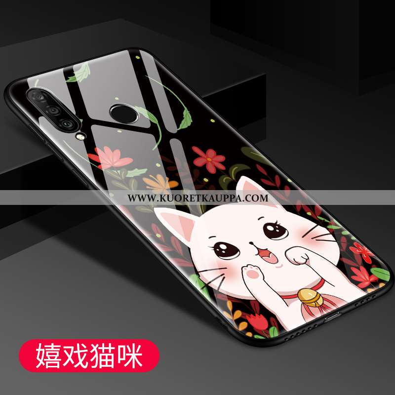 Kuori Huawei P30 Lite, Kuoret Huawei P30 Lite, Kotelo Huawei P30 Lite Lasi Tila Ihana Pehmeä Neste P