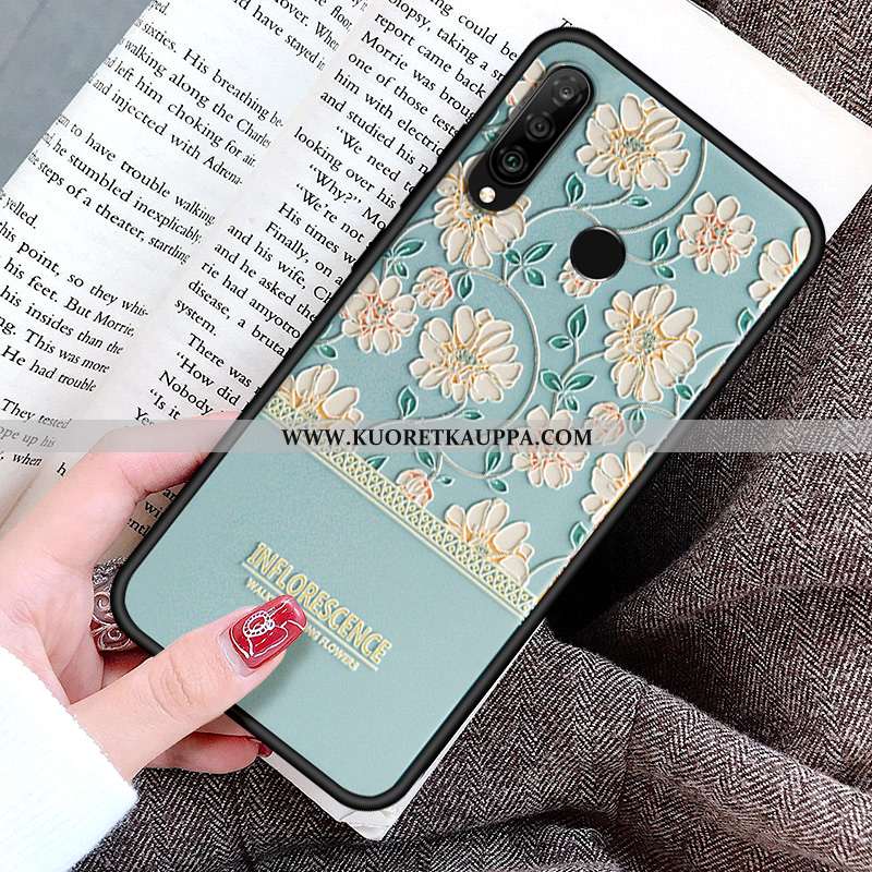 Kuori Huawei P30 Lite, Kuoret Huawei P30 Lite, Kotelo Huawei P30 Lite Luova Kohokuviointi Maalaus Al