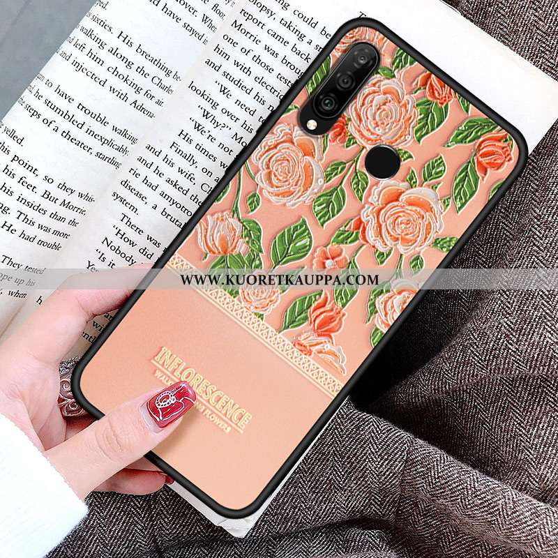 Kuori Huawei P30 Lite, Kuoret Huawei P30 Lite, Kotelo Huawei P30 Lite Luova Kohokuviointi Maalaus Al