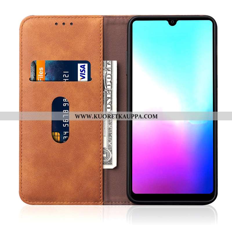 Kuori Huawei P30 Lite, Kuoret Huawei P30 Lite, Kotelo Huawei P30 Lite Pehmeä Neste Suojaus Nahkakuor