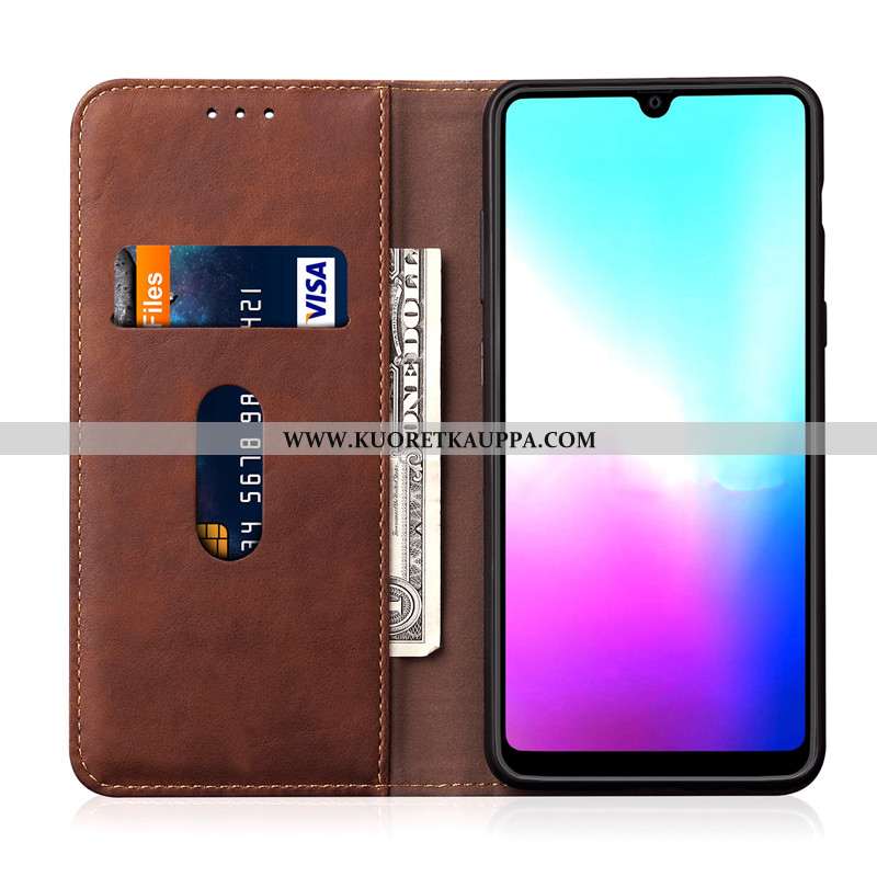 Kuori Huawei P30 Lite, Kuoret Huawei P30 Lite, Kotelo Huawei P30 Lite Pehmeä Neste Suojaus Nahkakuor