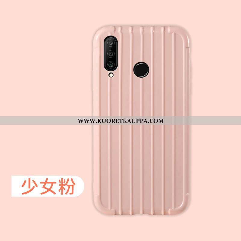 Kuori Huawei P30 Lite, Kuoret Huawei P30 Lite, Kotelo Huawei P30 Lite Persoonallisuus Luova Viini Pu