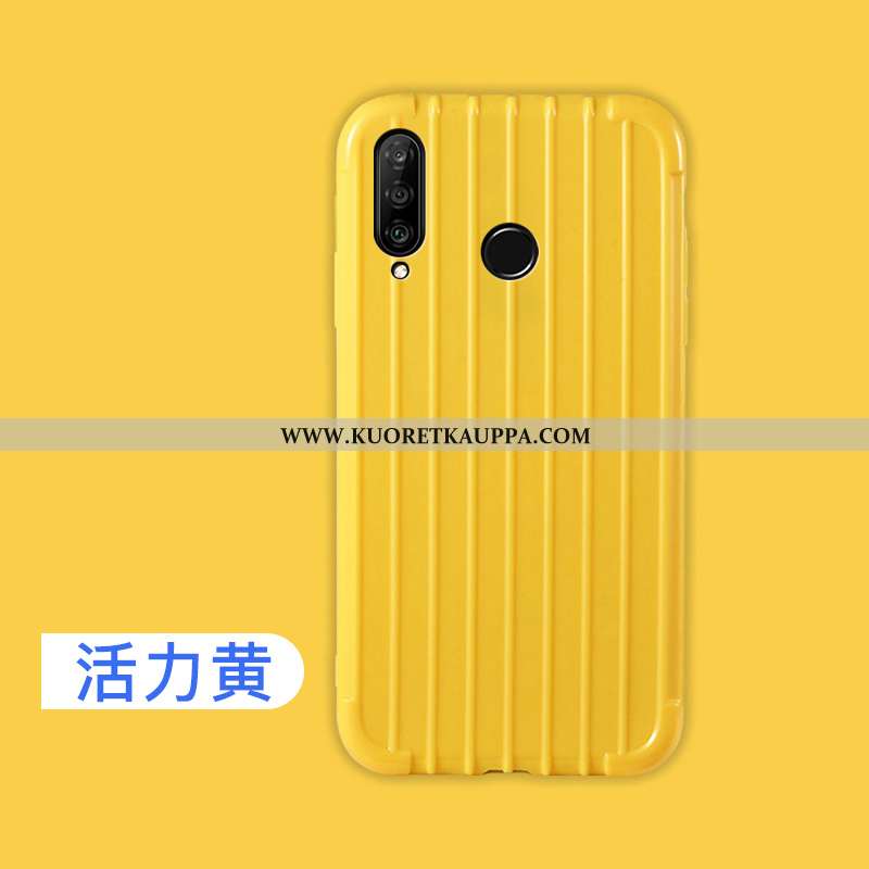 Kuori Huawei P30 Lite, Kuoret Huawei P30 Lite, Kotelo Huawei P30 Lite Persoonallisuus Luova Viini Pu