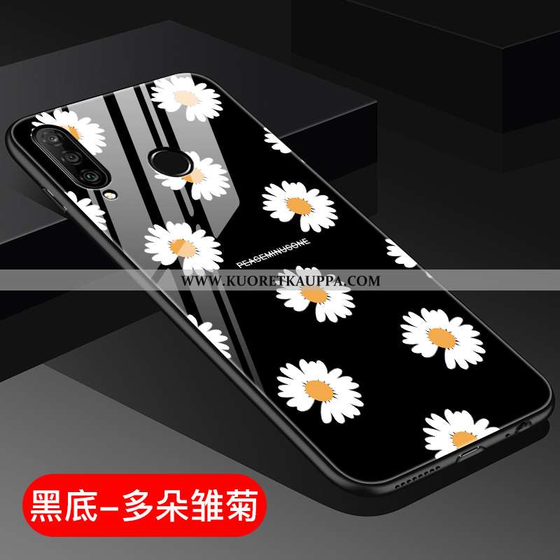 Kuori Huawei P30 Lite, Kuoret Huawei P30 Lite, Kotelo Huawei P30 Lite Persoonallisuus Suuntaus Lasi 