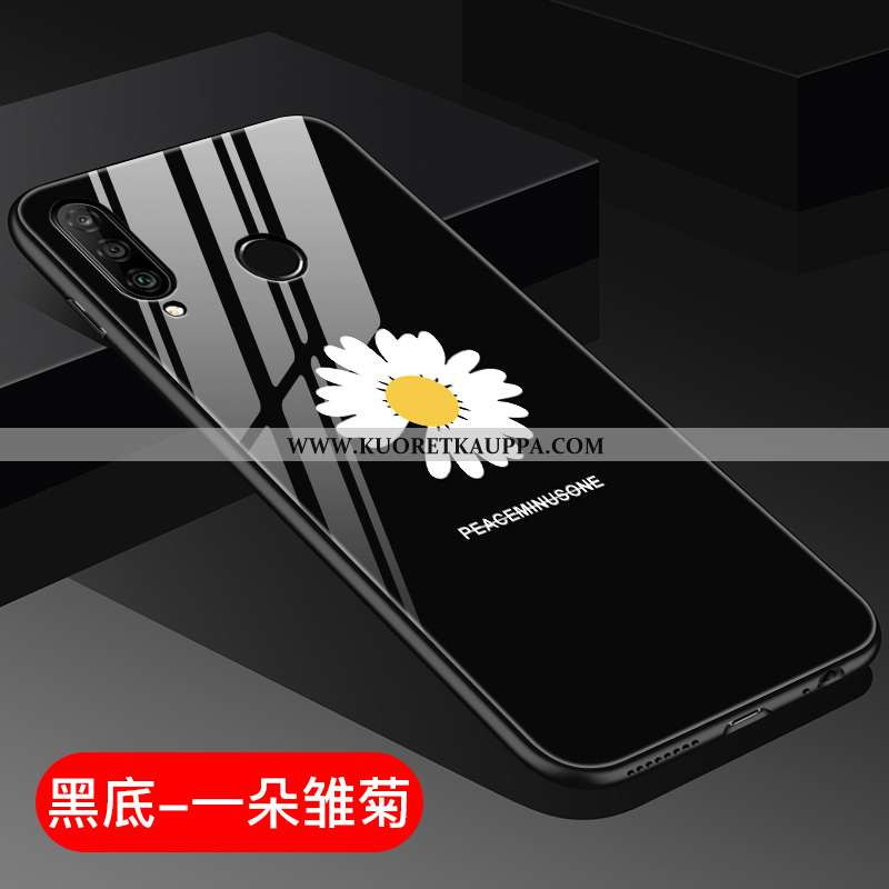 Kuori Huawei P30 Lite, Kuoret Huawei P30 Lite, Kotelo Huawei P30 Lite Persoonallisuus Suuntaus Lasi 
