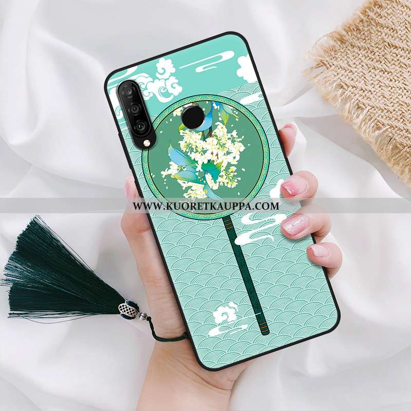 Kuori Huawei P30 Lite, Kuoret Huawei P30 Lite, Kotelo Huawei P30 Lite Pesty Suede Palatsi Tuuli Puhe