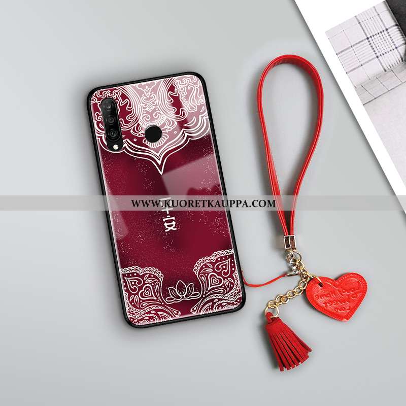 Kuori Huawei P30 Lite, Kuoret Huawei P30 Lite, Kotelo Huawei P30 Lite Suojaus Lasi Tuuli Silikoni Vi