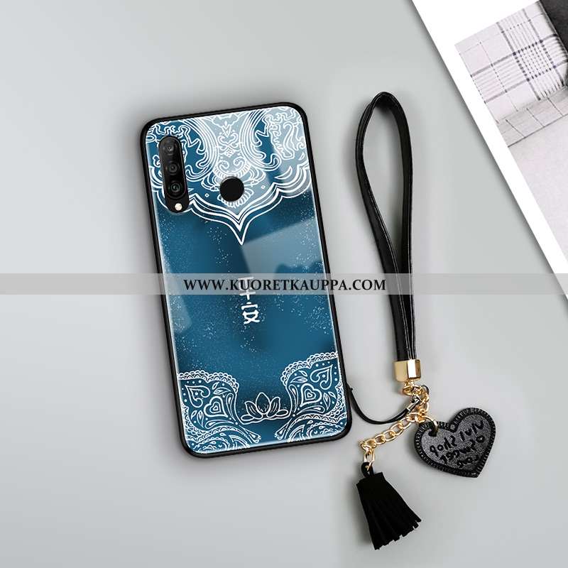 Kuori Huawei P30 Lite, Kuoret Huawei P30 Lite, Kotelo Huawei P30 Lite Suojaus Lasi Tuuli Silikoni Vi