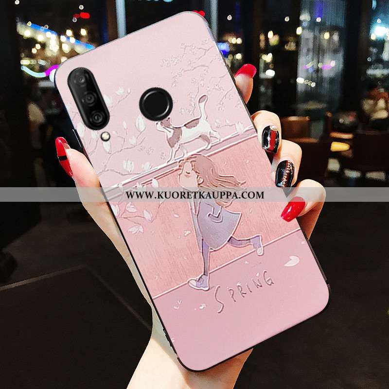 Kuori Huawei P30 Lite, Kuoret Huawei P30 Lite, Kotelo Huawei P30 Lite Suojaus Pehmeä Neste All Inclu