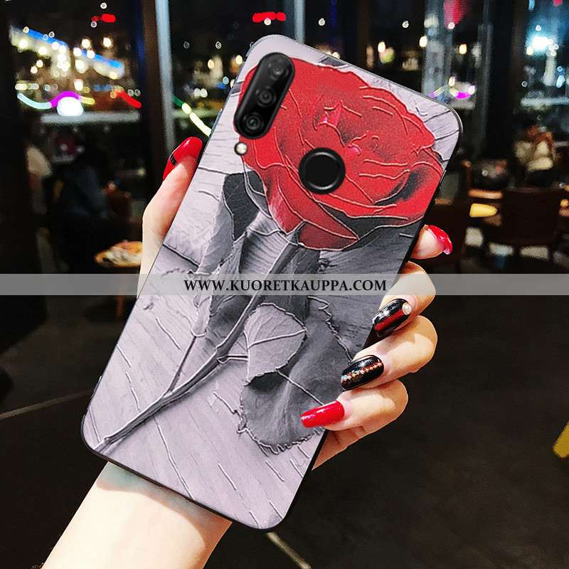 Kuori Huawei P30 Lite, Kuoret Huawei P30 Lite, Kotelo Huawei P30 Lite Suojaus Pehmeä Neste All Inclu