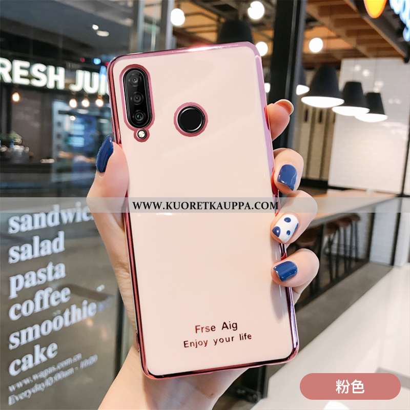 Kuori Huawei P30 Lite, Kuoret Huawei P30 Lite, Kotelo Huawei P30 Lite Suojaus Pehmeä Neste Lehmä Pin